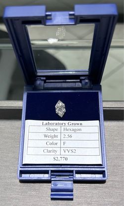 Hexagone Lab Diamond 2.56ct