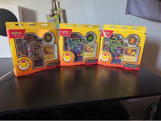 3 Pokemon day collection