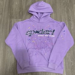 Light Purple Sp5der Hoodie