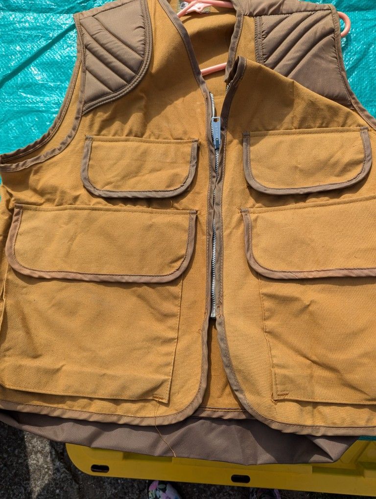 New Mens Vintage Hunting Vest
