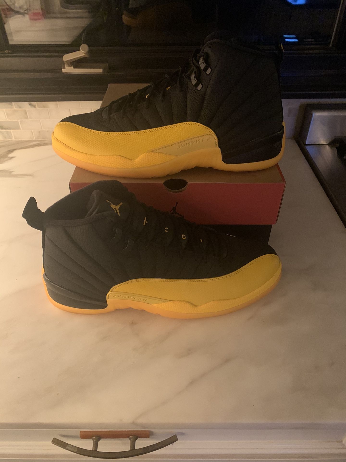 Jordan 12 university gold size 13 DS NO TRADES