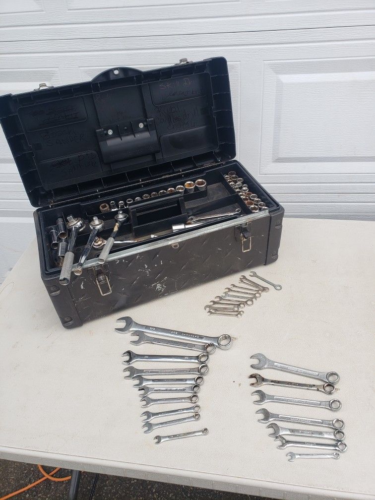 Stack on Toolbox With Tools