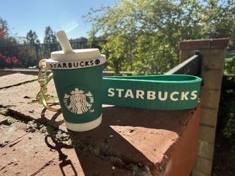 Starbucks Cute Cap Keychain 