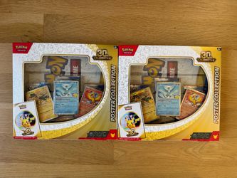 Pokemon 30th Celebration Poster Collection (Set of 2)
