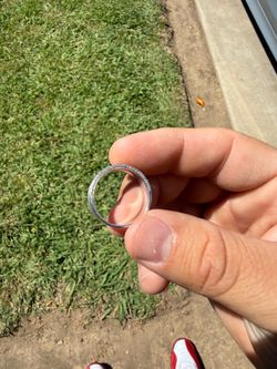 14k white gold size 9