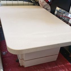 Post-Modern Cream Colored Coffee & Console/sofa Tables