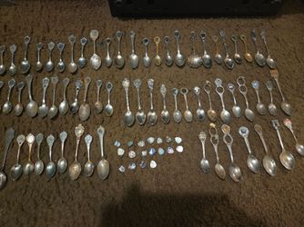 Traveling memorabilia collectable spoons