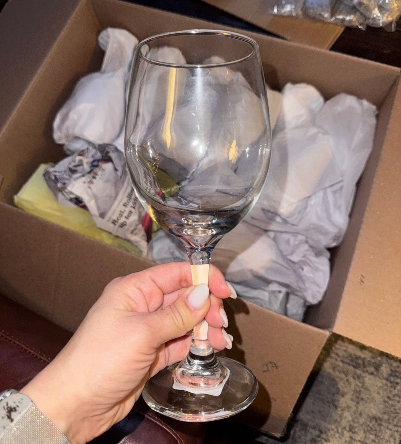 20 OZ Wine Glasses Total Of 91 Cups. For Wedding, Event, Party, Dinner Party, Decor. 