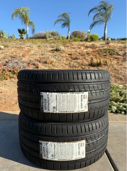 BRAND NEW 255/30ZR19 Yokohama ADVAN Sport V107 Tires 255-30-19 255 30 19 Like Michelin Pilot 4S! $199 EACG