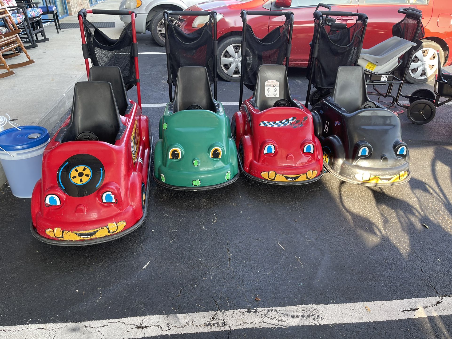 Kiddie kruzzer double And Sigle seater bus stroller shopping Prices Varies Read Description