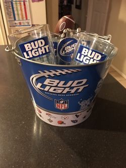 ☆ Bud Light NFL Gift Bucket 🏈