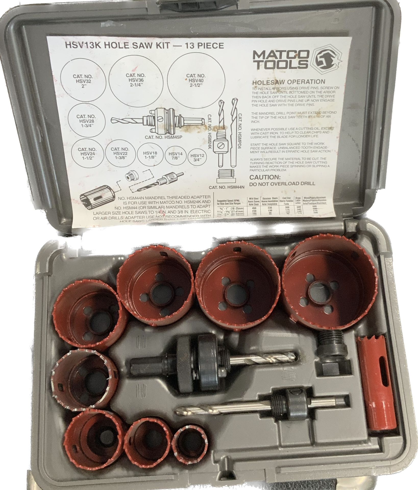 Hole Saw Kit