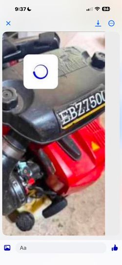 Redmsx blower with new carb