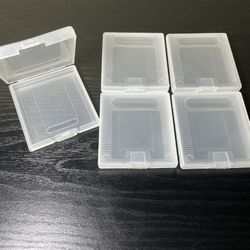 Set Of 5 Gameboy Color Cartridge Cases