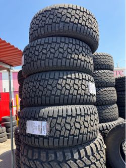 33*12.50r20 Vendo set de Tires nuevas con 50,000 millas se garantía