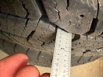 LT225/75R16 M+S All-Terrain Tire used
