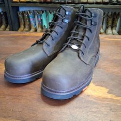 Botas De Piel Con Casquillo