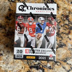 2021 Panini Chronicles Draft Picks NFL Blaster