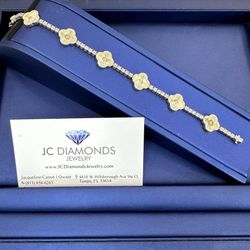 Brazalete Tennis Chain 10k 💎 Natural Diamonds 