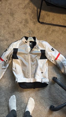 XL Rev It Motorcycle Jacket with Back Protector