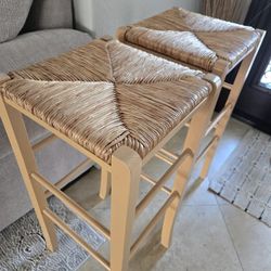 Woven Bar Stools