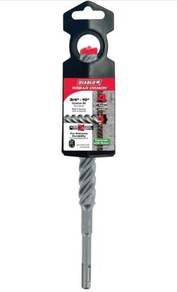 Diablo Rebar Demon 3/4" x 10" Hammer Bit