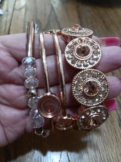 Rose Gold bracelets