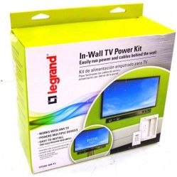 Legrand HT2202-WH-V1 In-Wall Flat Screen TV Power & Cable - 