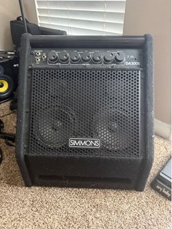 simmons drum amp