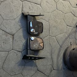 Driver & Passenger Side Non-Electric Mirrors for Chevrolet Express 3500 Express 2500 Express 1500 GMC Savana 3500 Savana 2500 Savana 1-2007