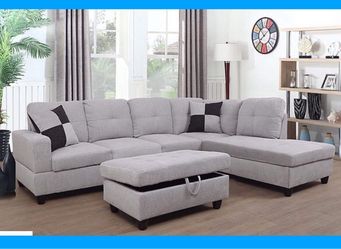 🌟Free Delivery—Brand New Sofa, Couch, Sectional