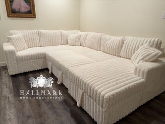 New Fluffy Sleeper Sectional Couches