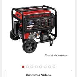 9000 Predator Generator