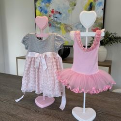 Dress Hanger Baby Shower Centerpiece Display | Baby Dress Stand for Baby Girl Baby Shower Centerpiece | Table Centerpiece for Baby Sprinkle