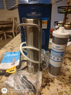LG Alkaline filtration countertop system NEW