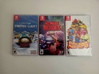 Seal Nintendo Switch Games.