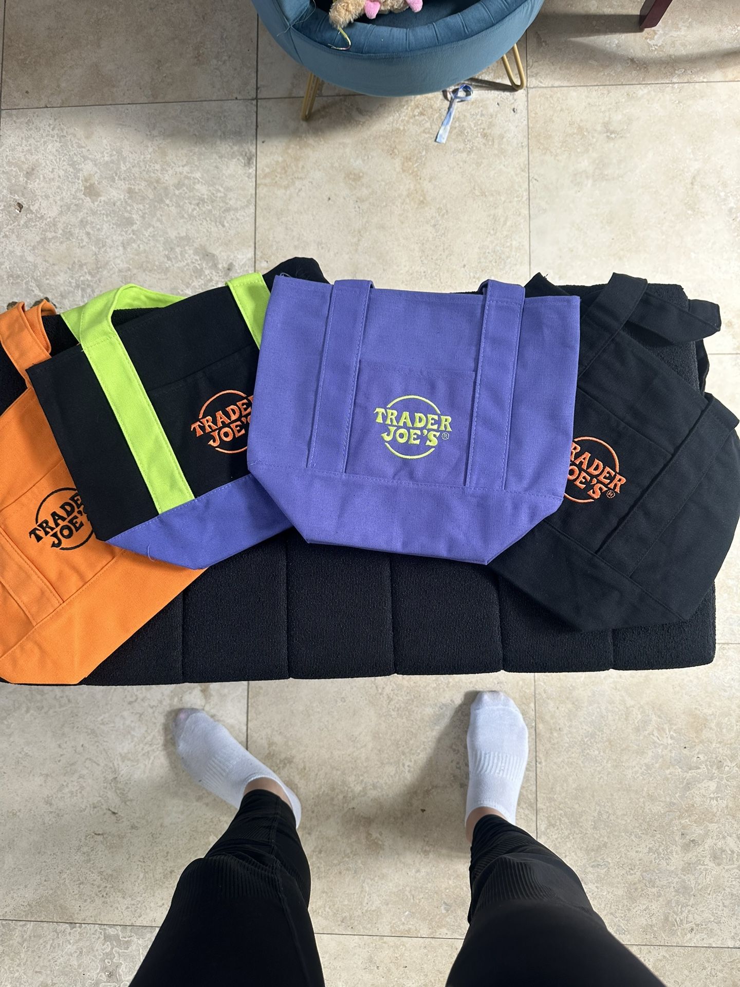 Halloween mini tote bag Trader Joes limited edition