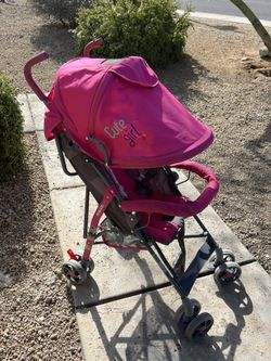 Girl Umbrella Stroller