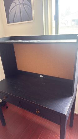 Free Twin bed and desk