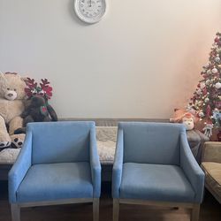 Restoration Hardware 2 Armchairs