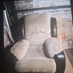 Reclining rocker  lazy boy chair