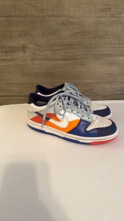 Preowned Nike dunk low SE “Upside down” Grade school size 4.5Y