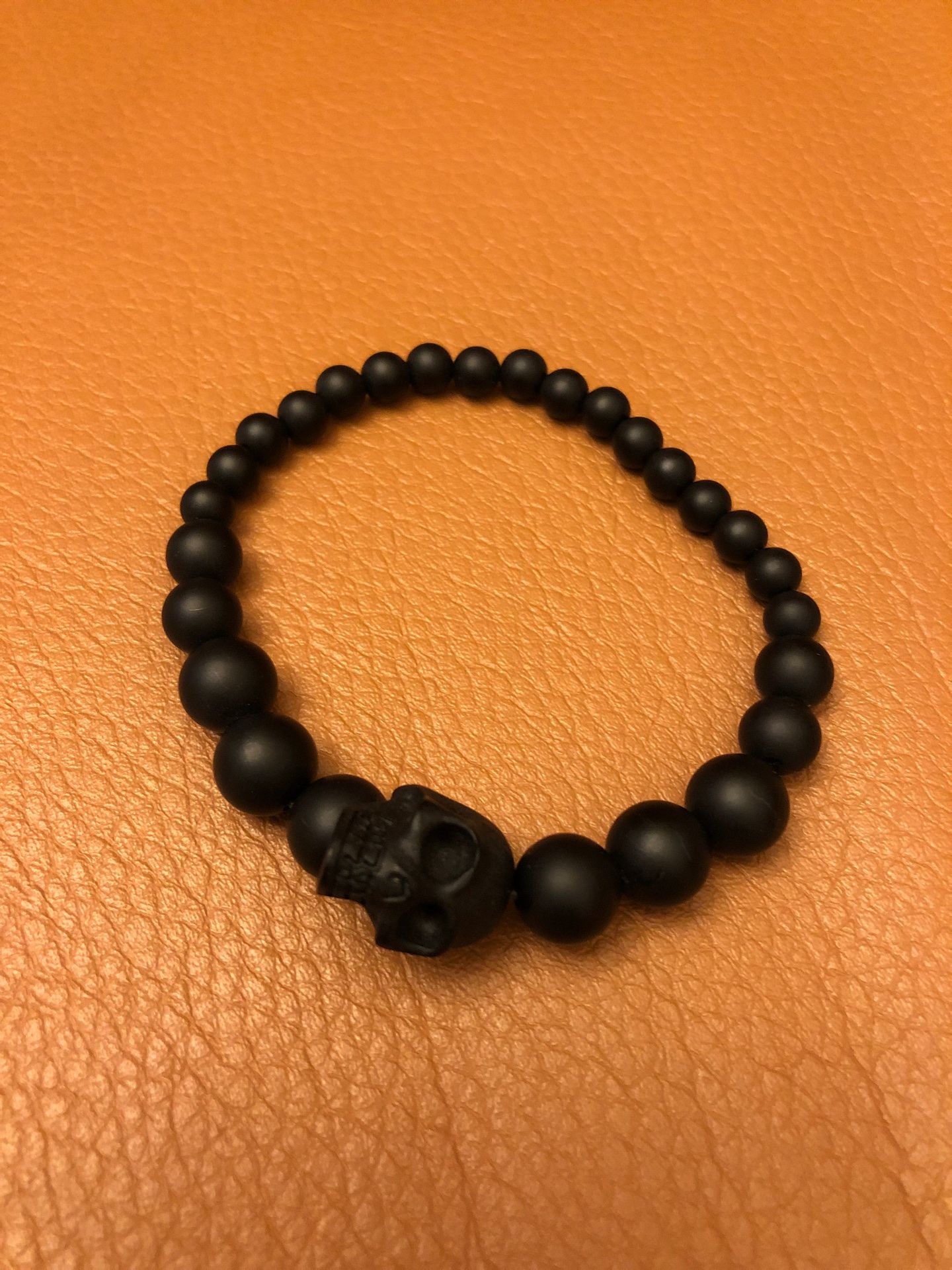 Brand New Alexander McQueen Skull & Bead Bracelet