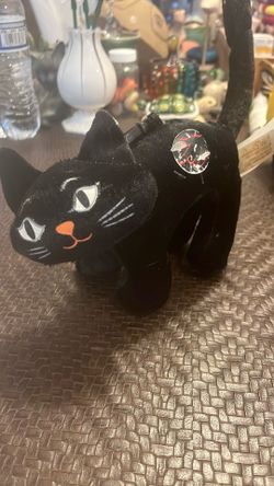 Vintage cat plush