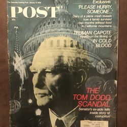 Vintage Post Magazine Jan. 13,1968 Great Stories-Advertising-Photos GC. 