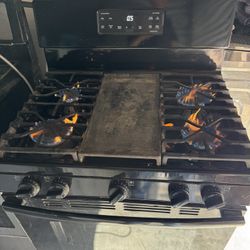 GE 5 burner gas stove 