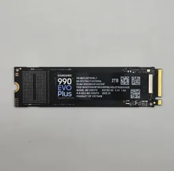 Samsung 990 EVO Plus 2TB NVMe M.2 SSD – 7,250 MB/s – PCIe 4.0/5.0 $275
