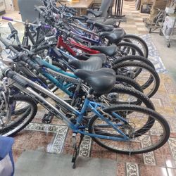 Many Bikes, Bicycles To Choose From
