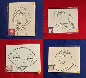 DIY Paint Kits - Cartoon Characters II