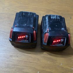 Milwaukee M18 Batteries
